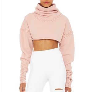 New Splice Long Sleeve Crop